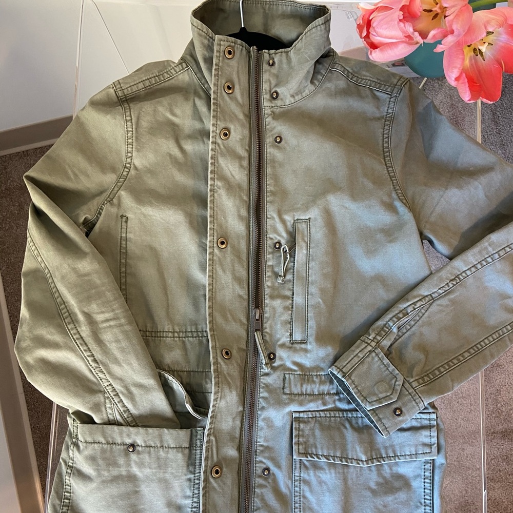 Madewell | Desert Olive | Passage Jacket | Size XS